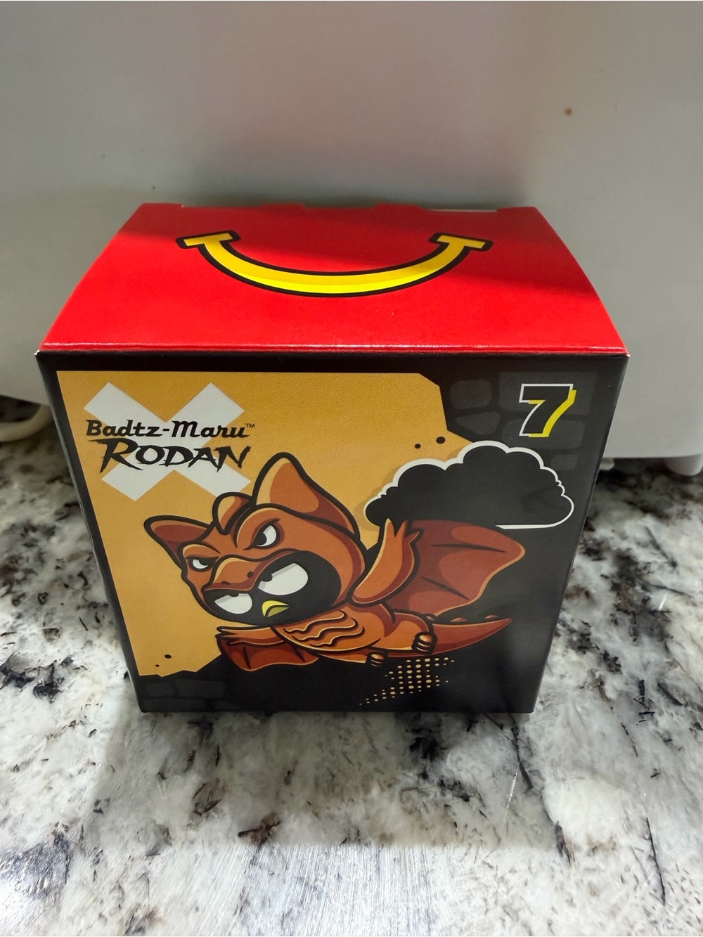 2026 McDonald's Hello Kitty & Friends × Godzilla — Badtz-Maru
× Rodan #7 Collect